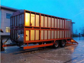 Veetransport påhængsvogn Agrimac 20' x 8' Twin Axle Livestock Trailer, Hydraulic Sheep Deck: billede 1