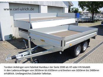 Biltrailer Humbaur - HT355121 Tandemanhänger 3,5to Hochlader