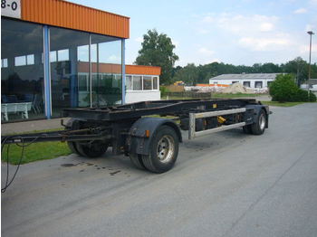 Hüffermann Anhänger - Containerbil/ Veksellad påhængsvogn