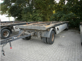 JUNG Fahrzeugbau 2-achs Kombianhänger / TKA 18 HV - Containerbil/ Veksellad påhængsvogn