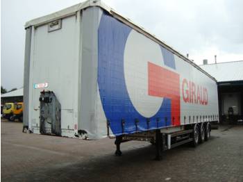 Robuste Kaiser Coil trailer / Curtainside 3 axle - Containerbil/ Veksellad påhængsvogn