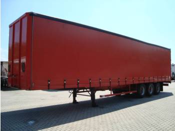 STAS O-38/3A 3-axle curtainsider - Containerbil/ Veksellad påhængsvogn