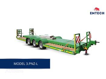 EMTECH SERIA PNZ, MODEL: PNZ-L - Nedbygget platform påhængsvogn