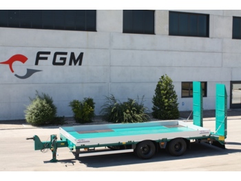 FGM 18 AF- TRANSPORT OF CONSTRUCTION EQUIPMENT- FARMING MACHINES - Nedbygget platform påhængsvogn