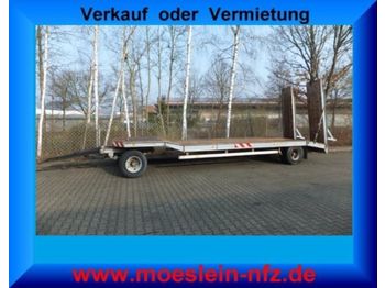 Goldhofer 2 Achs Tieflader  Anhänger mit ABS  - Nedbygget platform påhængsvogn