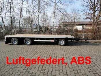 Goldhofer 3 Achs Plato  Tieflader  Anhänger - Nedbygget platform påhængsvogn