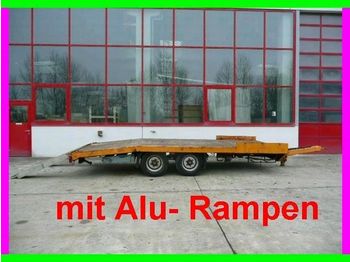 Kempf Tandemtieflader mit Alu  Rampen - Nedbygget platform påhængsvogn