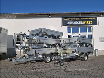  Wm Meyer - HLNK 1523/141 1500kg Metallboden Aluwände - Tipvogn påhængsvogn