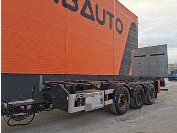 Containerbil/ Veksellad påhængsvogn Van Hool 3K1017: billede 1