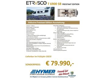 Etrusco T 6900 SB FREISTAAT EDITION*FÜR SOFORT*  - Delintegreret autocamper