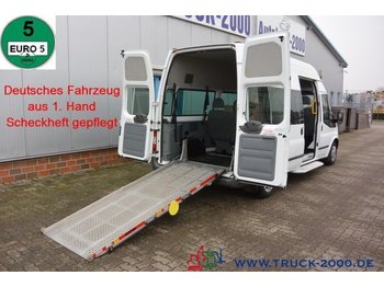 Minibus, Persontransport Ford Transit 125T300 9 Sitze & Rollstuhlrampe 1. Hand: billede 1