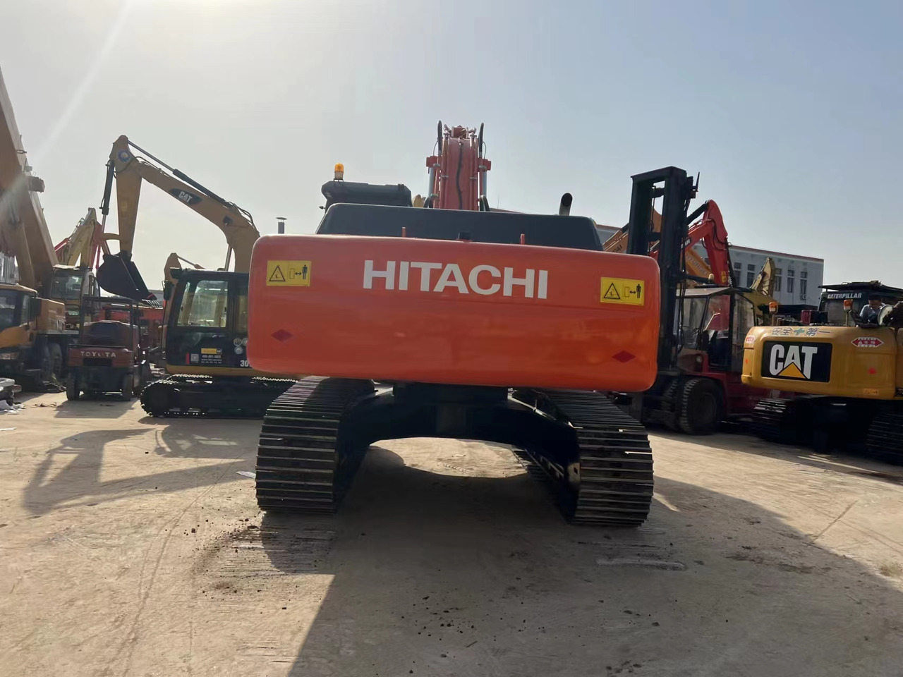 Bæltegravemaskine 95%new HITACHI used excavator ZX350H good condition in stock: billede 27