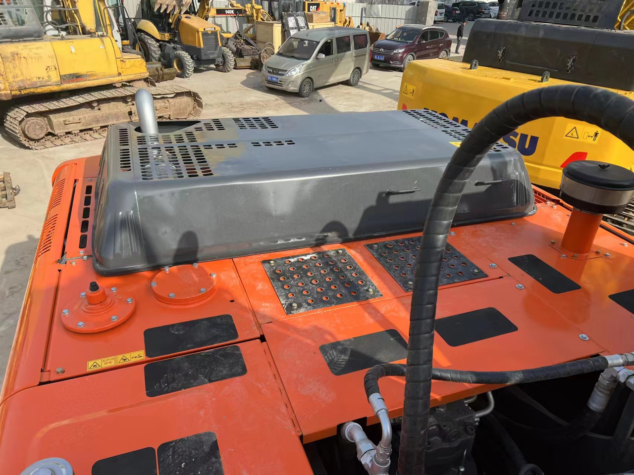Bæltegravemaskine 95%new HITACHI used excavator ZX350H good condition in stock: billede 12