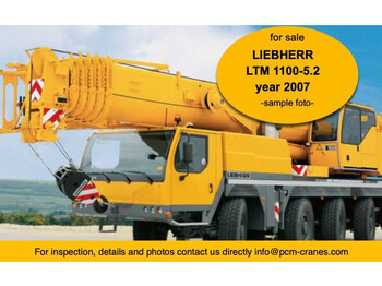 Alle terræn kran Liebherr LTM 1100-5.2