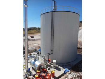 POLYGONMACH 1000 tons bitumen storae tanks - Asfaltanlæg