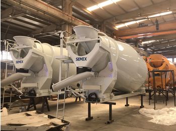 SEMIX Truck Mounted Concrete Mixer SM9 Hardox - Betonbil