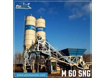 PROMAXSTAR Mobile Concrete Batching Plant PROMAX M60-SNG(60m³/h) - Betonfabrik