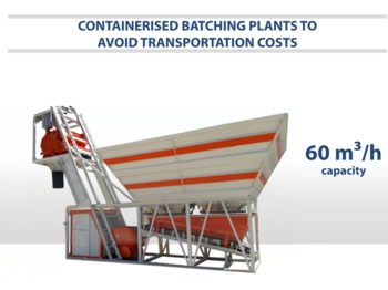SEMIX Compact Concrete Batching Plant Containerised - Betonfabrik