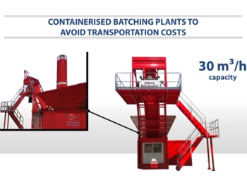 SEMIX SEMIX Compact Concrete Batching Plant 30 m³/h Containerised - Betonfabrik