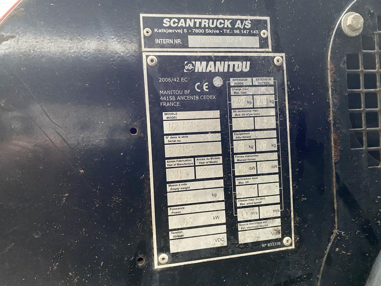 Bomlift Manitou 160ATJ RC