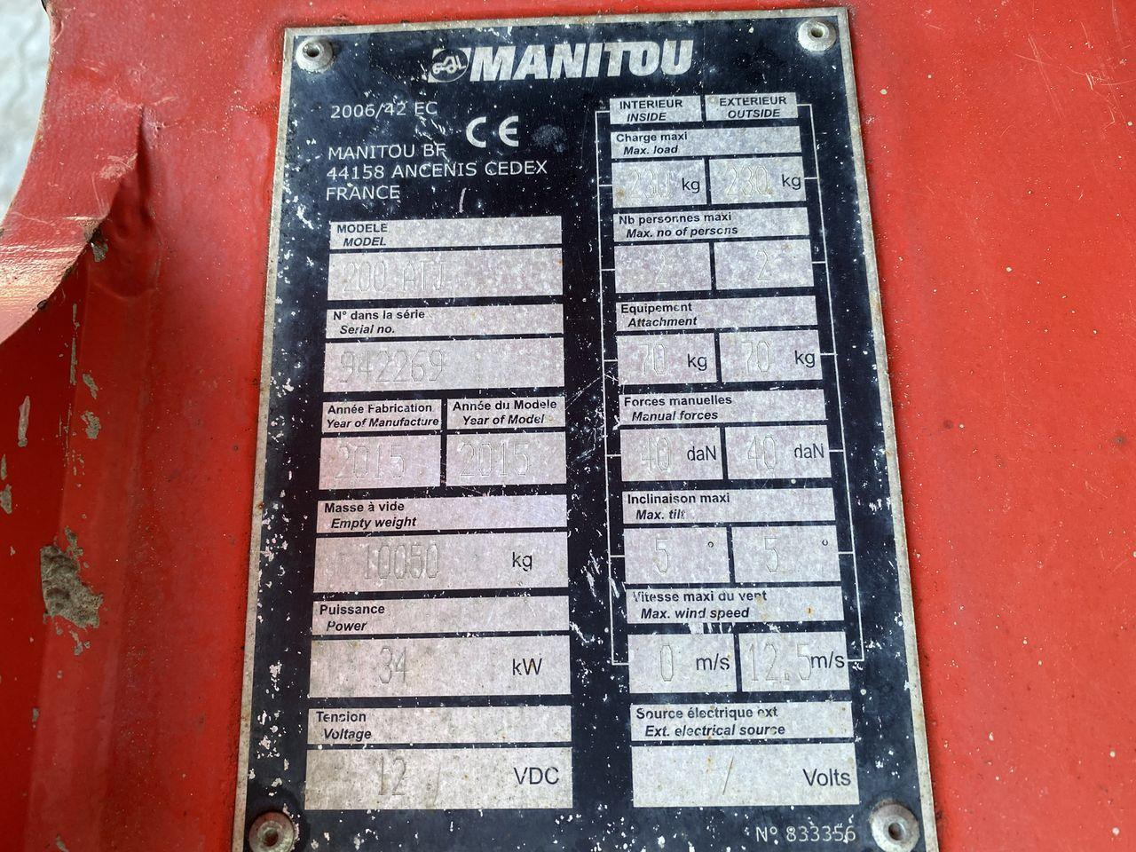 Bomlift Manitou 200ATJ RC