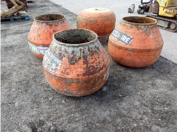 Betonudstyr Cement Mixer Drum (4 of): billede 1