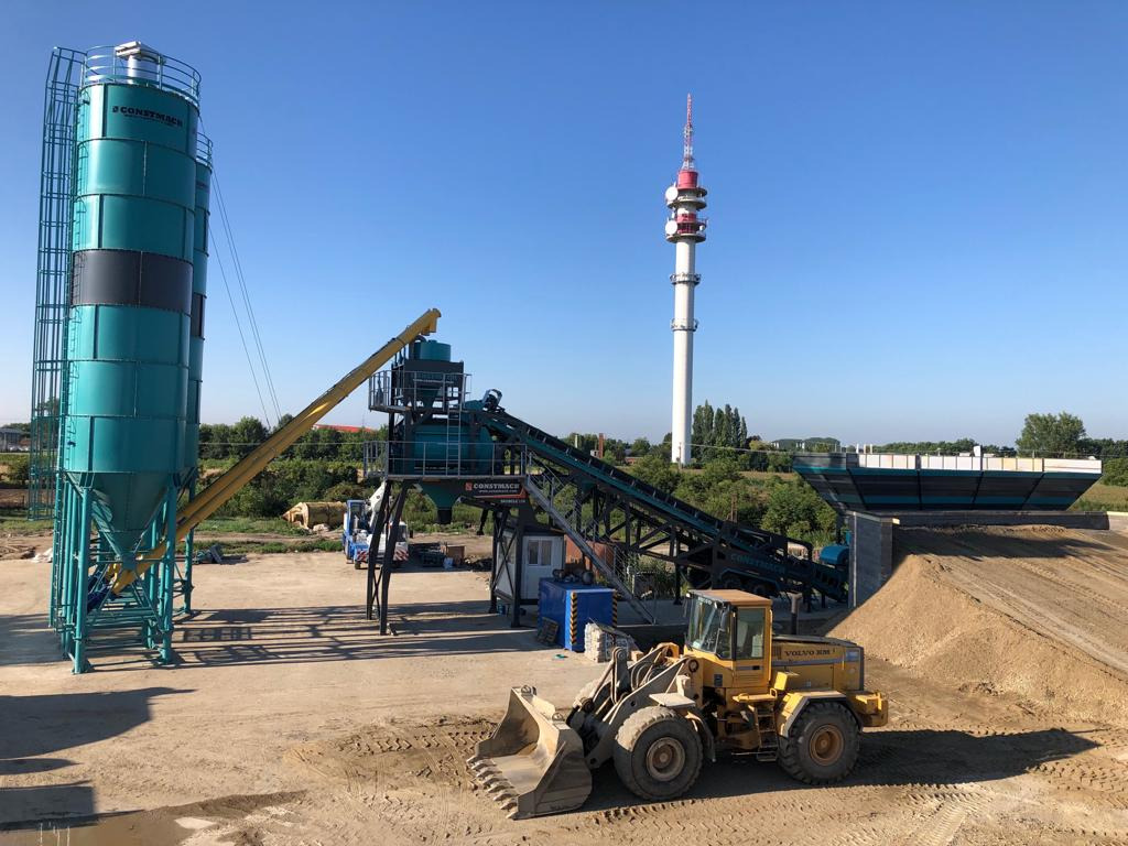 Ny Betonfabrik Constmach Mobile Betonmischanlage mit 120 m3/h: billede 4