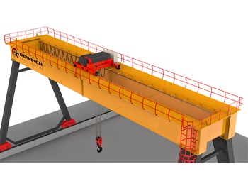 Ny Portalkran DEWINCH 10 ton -5 Ton Gantry Crane  -Monorail Crane -Single Girder Crane: billede 4