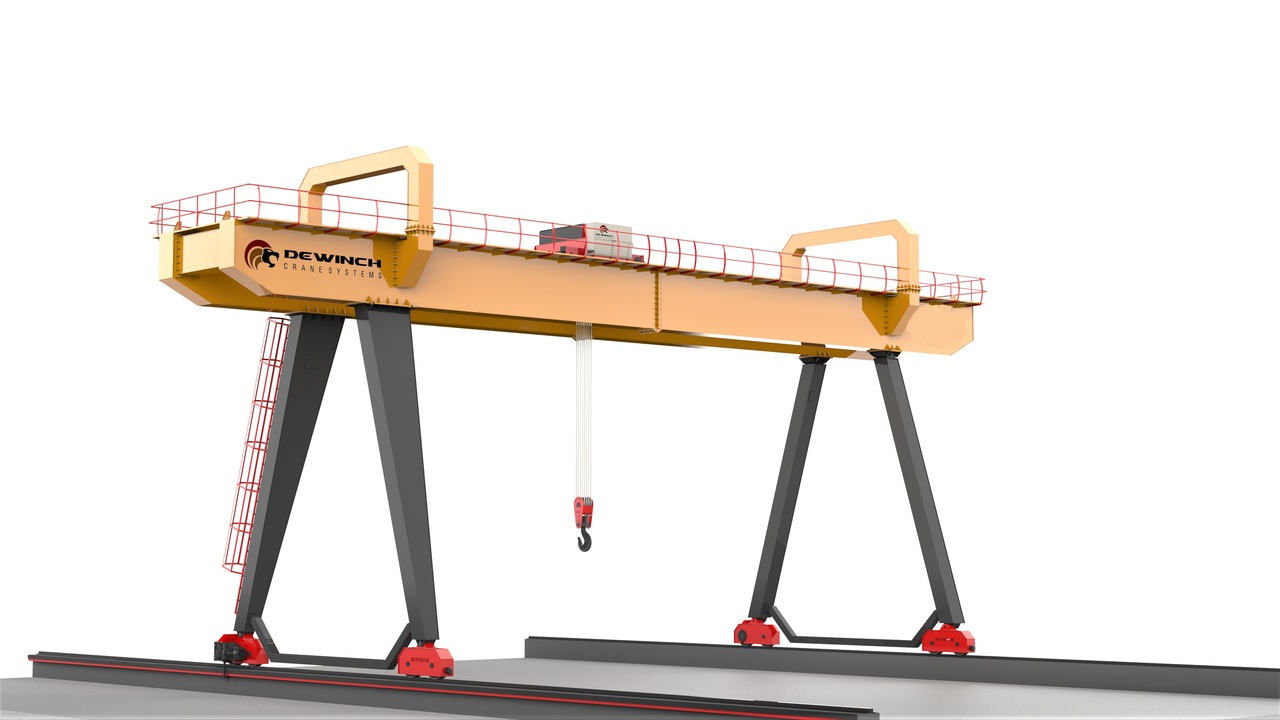 Ny Portalkran DEWINCH 10 ton -5 Ton Gantry Crane  -Monorail Crane -Single Girder Crane: billede 5