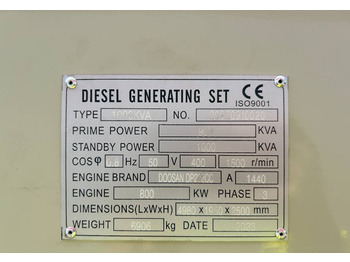 Doosan DP222CC - 1000 kVA Generator - DPX-19859  - Strømgenerator: billede 4