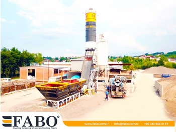 Ny Betonfabrik FABO Compat-60 Skip System Concrete Batching Plant | Ready in Stock: billede 1