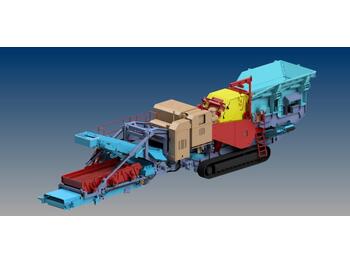 Ny Mobil knuser FABO FTI-130s Tracked Impact Crusher with Vibrating Screen: billede 1