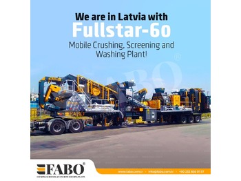 Ny Mobil knuser FABO FULLSTAR-60 Crushing, Washing & Screening  Plant: billede 1