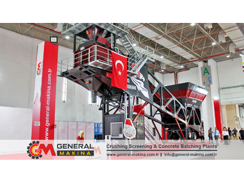 General Makina Titan 100 m3 Mobile Concrete Batching Plant - Betonfabrik: billede 1