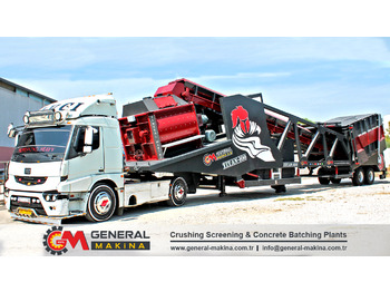 General Makina Titan 100 m3 Mobile Concrete Batching Plant - Betonfabrik: billede 2