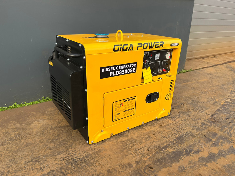 Ny Strømgenerator Giga power PLD8500SE 8KVA silent set: billede 3