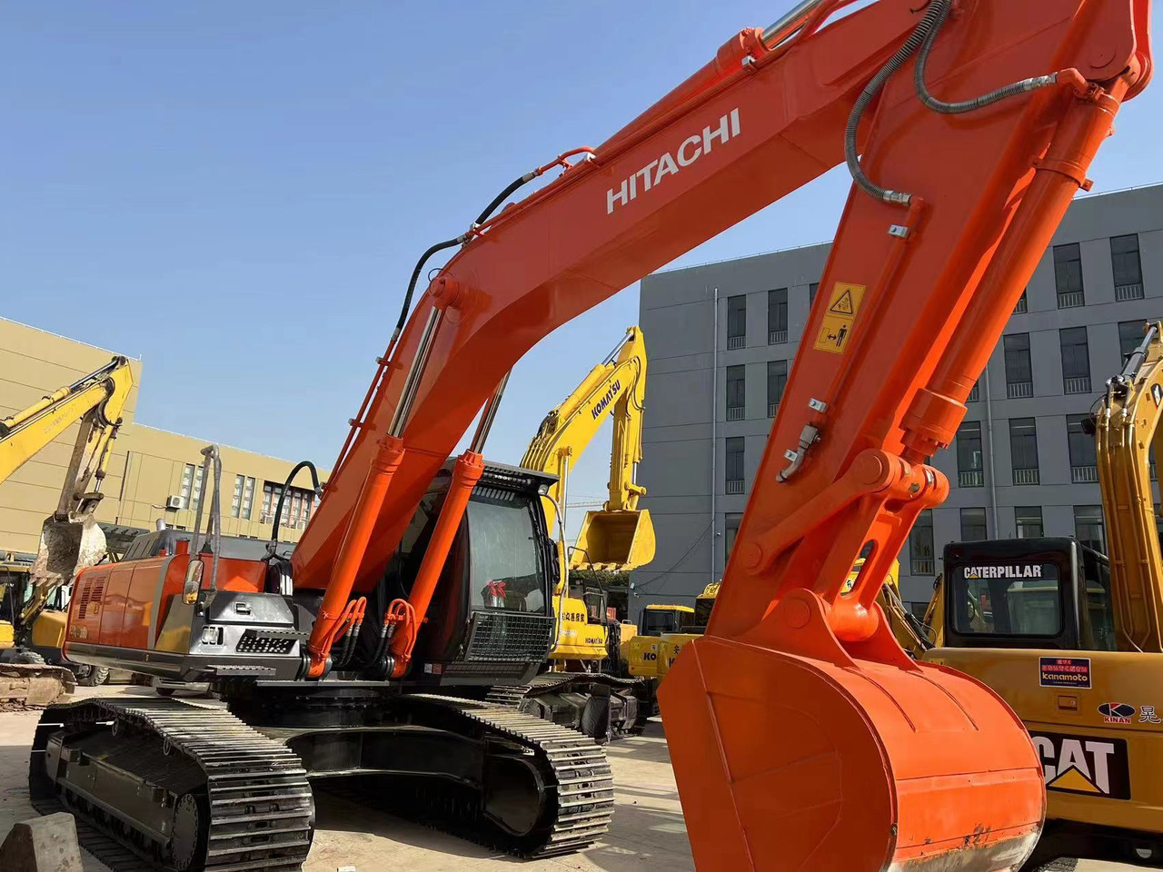 Bæltegravemaskine High quality HITACHI used excavator ZX350H good condition in stock: billede 8