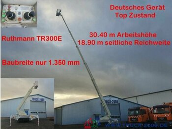 Ruthmann Raupen Arbeitsbühne 30.40 m / seitlich 18.90 m - Lastbil med mandskabslift