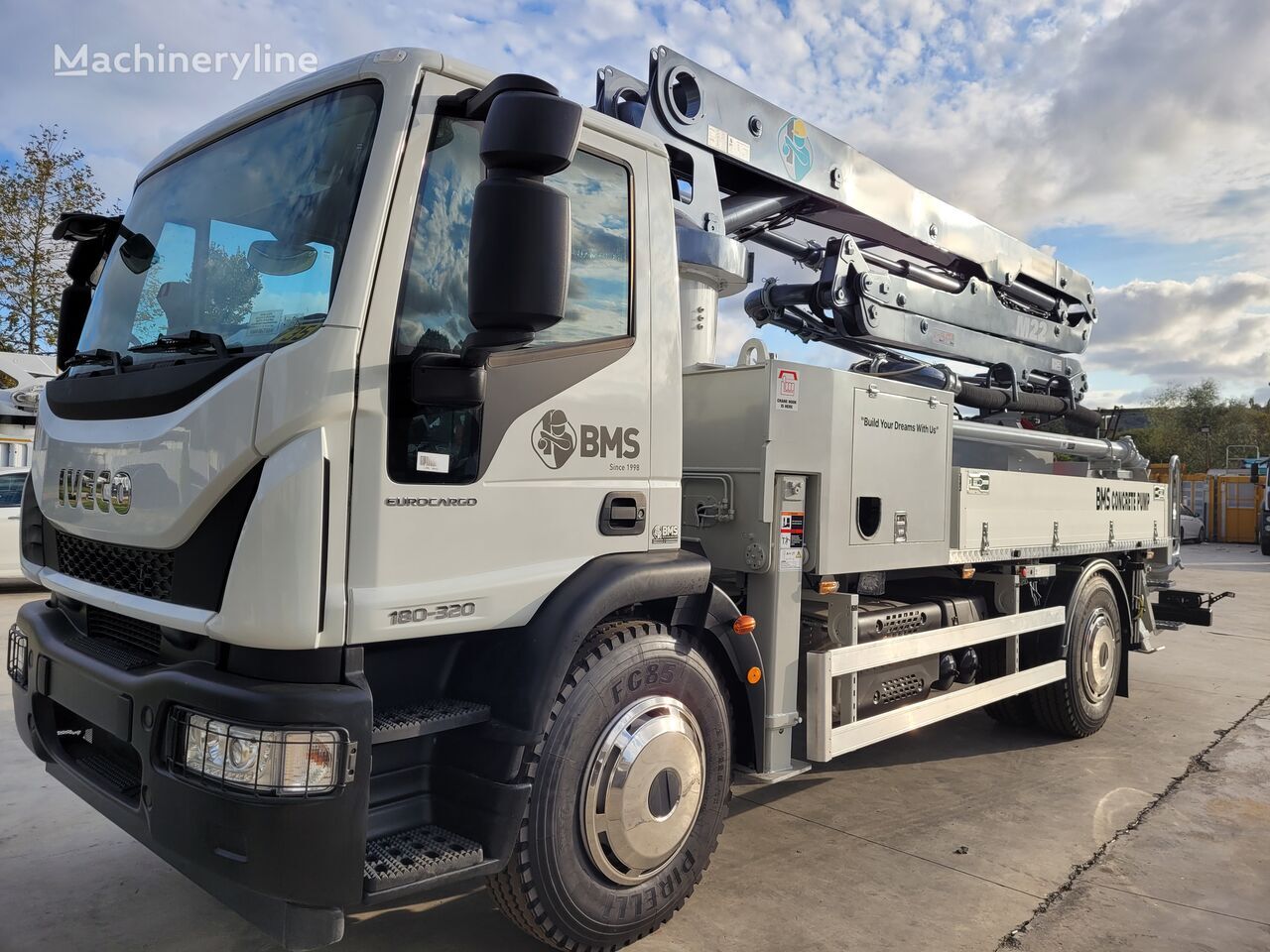 Ny Betonpumpe Mercedes-Benz New BMS BCP M22 ZX-4 on chassis: billede 17