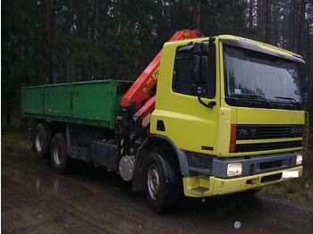Daf 75 300 + crane - Mobilkran