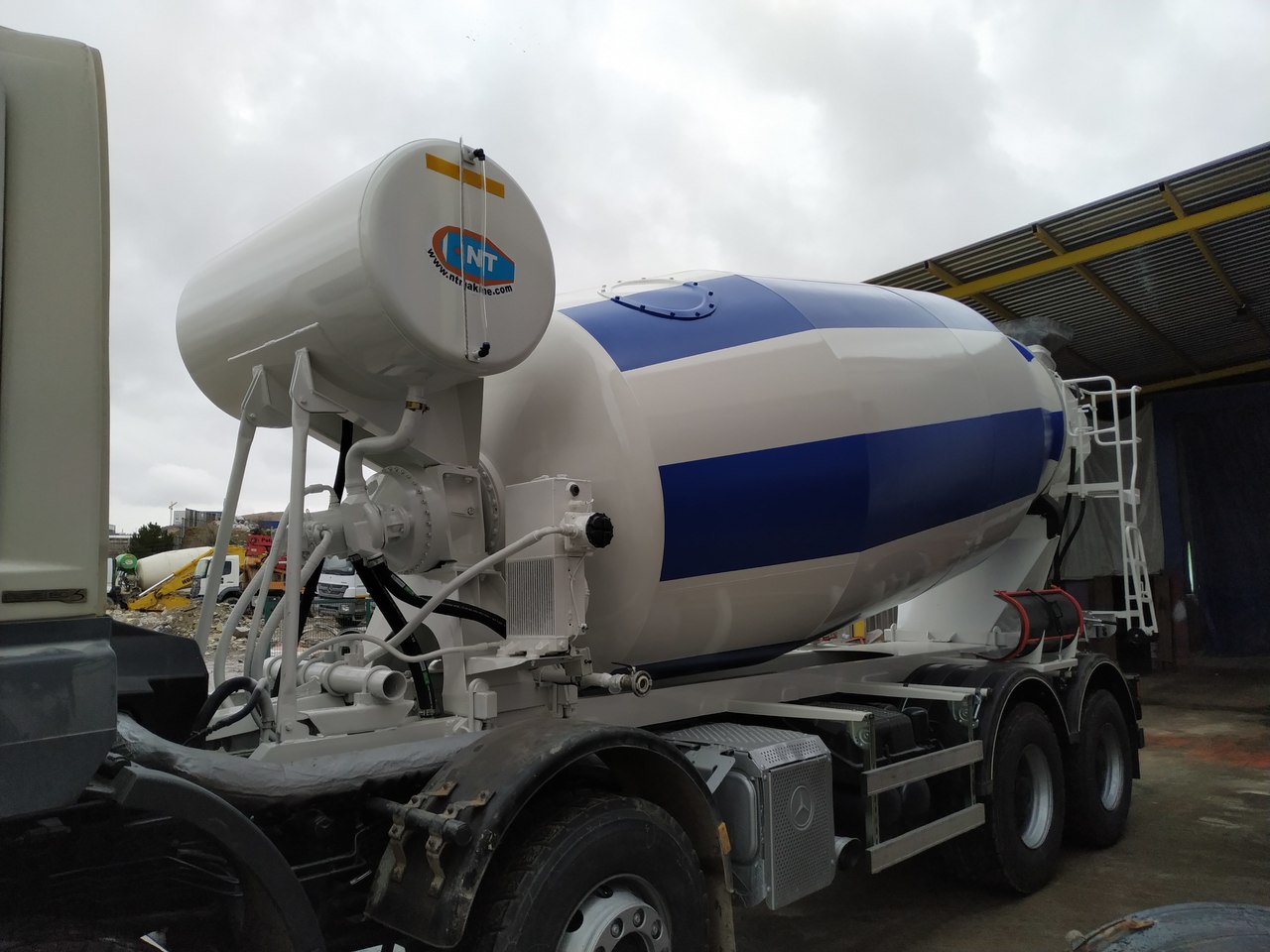 Ny Betonkanon NT MAKINA 8-10-12 m3 CAPACITY MIXER: billede 10