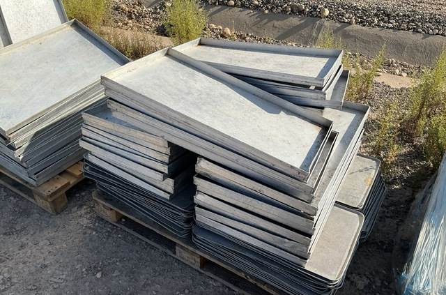Bygningsudstyr Quantity of Aluminum Trays: billede 3