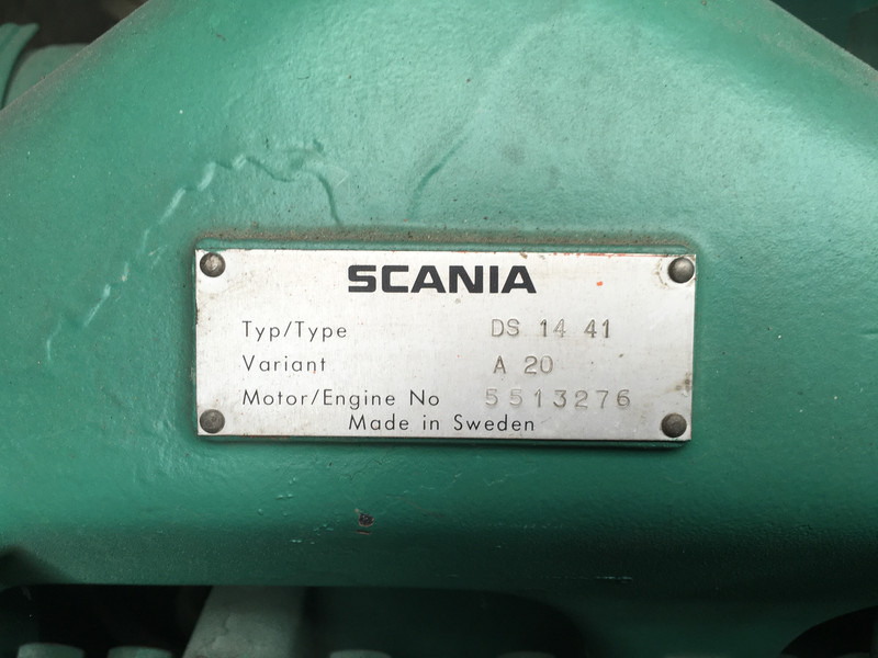 Entreprenørmaskin Scania DS14.41 GENERATOR 266KVA USED: billede 7