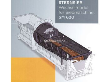  Sternsieb Wechselmodul für Doppstadt SM620 TYP 3 / 0-20mm - Sorterværk