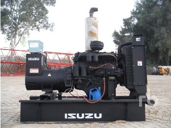 Isuzu Powered 90 Kva Skid Mounted - Strømgenerator