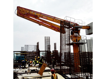 Ny Stationær betonpumpe XCMG Schwing Concrete Distributor HGP32 High Efficiency 22kw 32m Hydraulic Spider Concrete Placing Boom Made in China: billede 5
