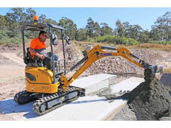 Ny Minigravemaskine XCMG official XE17U ce epa micro excavator 1.8 ton 2.0 ton mini shovel excavator machine: billede 1