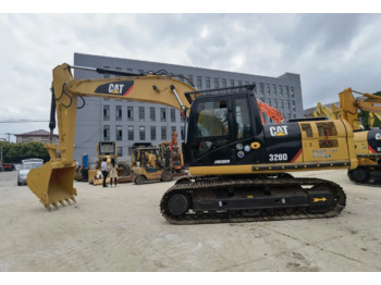 Bæltegravemaskine caterpillar 320D used excavators original japan made cat excavator 320D 320D2 excavator machine price: billede 3