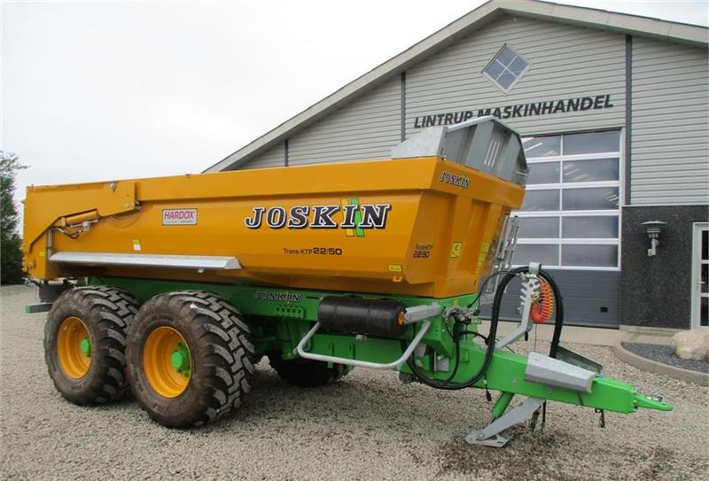 Landbrugs tipvogn Joskin Trans - KTP 22/50 PRO-MODEL med drejbar aksel og m
