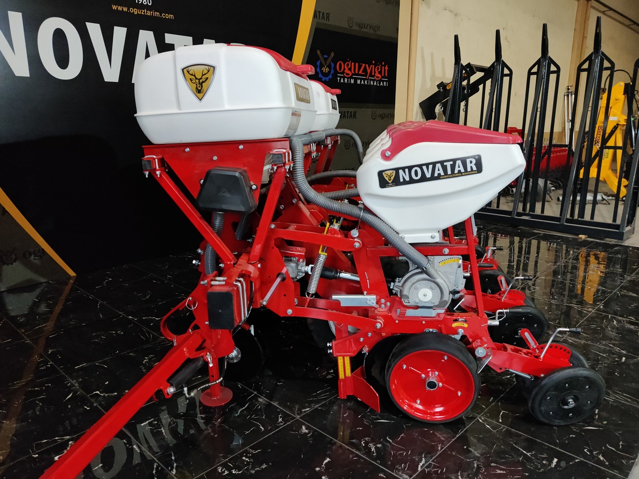 Ny Præcisionssåmaskine Novatar Pneumatic Seed Drill Machine: billede 3